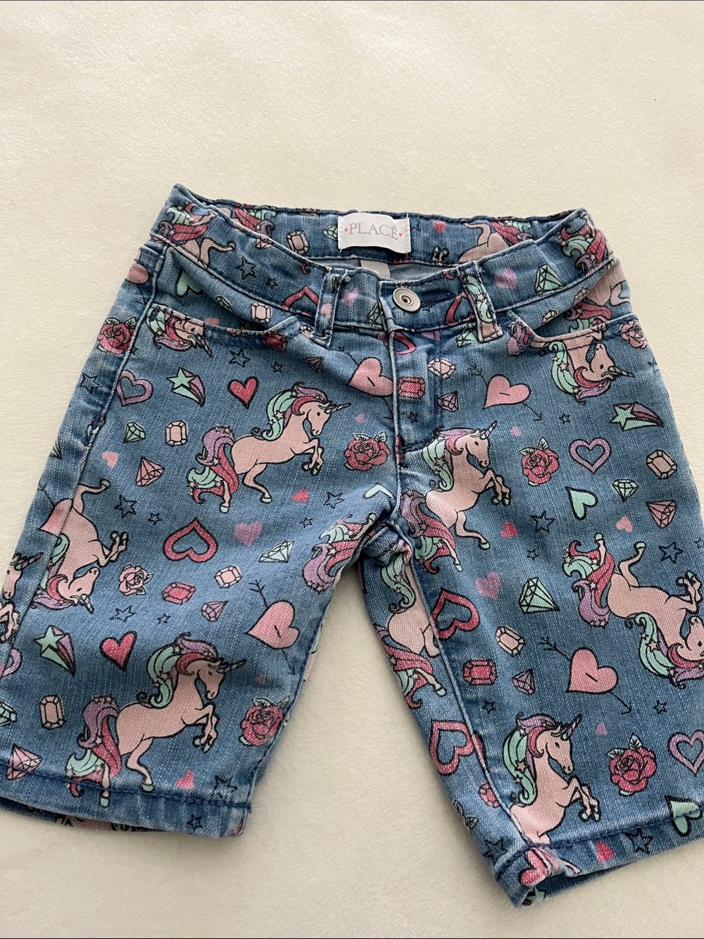 Unicorn shorts size 5
